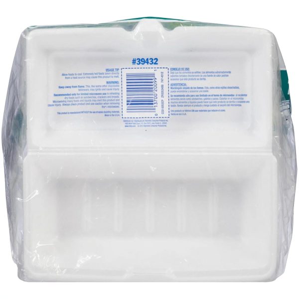 Hefty Food Service Containers Rectangle 9 3 4 x 5 x 3 1 4 125 ct. For Discount - Image 5