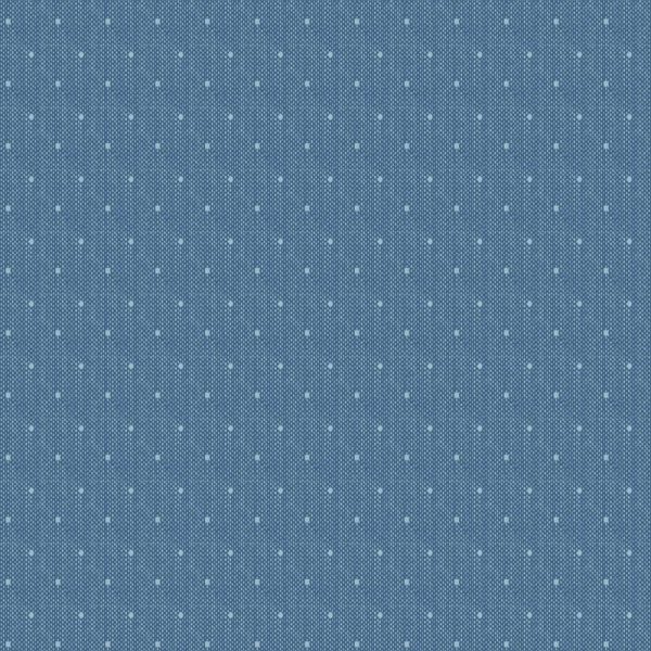 Creating Memories - Summer - Tiny Dot Woven in Blue - Tilda Fabrics - TIL160067 - Half Yard Online Sale