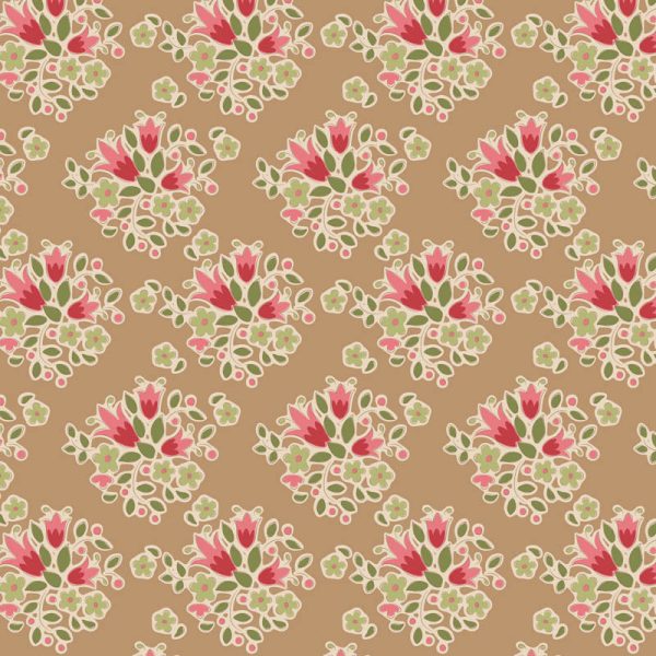 Creating Memories - Winter - Lulu in Sand - Tilda Fabrics - TIL130148 - Half Yard Online now