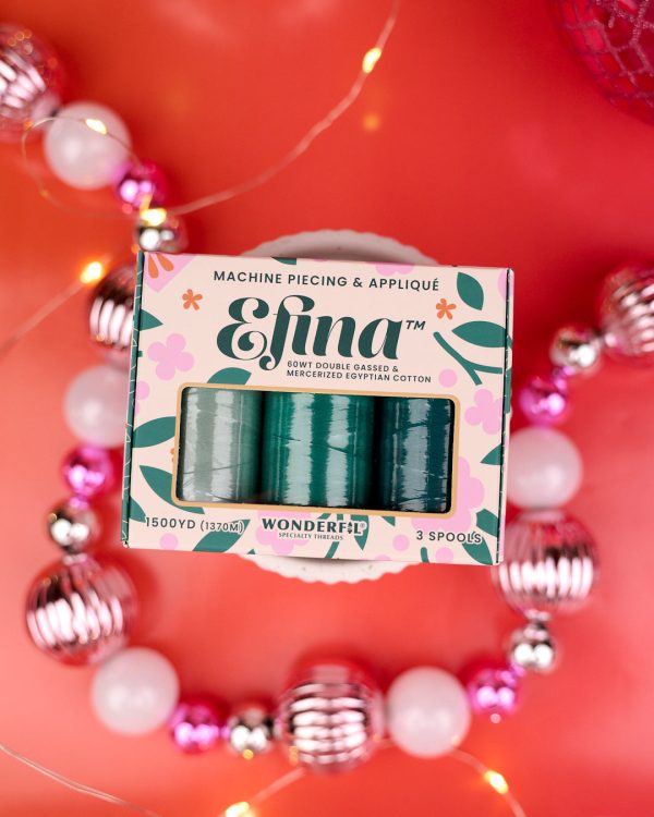 Wonderfil - Efina 3 Spool Set - Turquoise Online Hot Sale