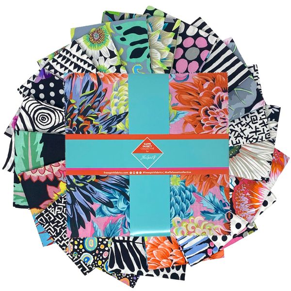 Kaffe Classics Plus (Polaris) - 10-Inch Charm Pack, 42 pieces - by Kaffe Fassett Collective Online now