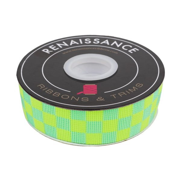 1-1 2  Webbing - Check Please in Moonbeam - Tula Pink Untamed - One Yard For Cheap - Image 3