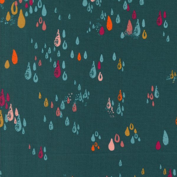 Things Above - Drops in Deep Sea - Fancy That Design House - 45617 26 - Half Yard Hot on Sale