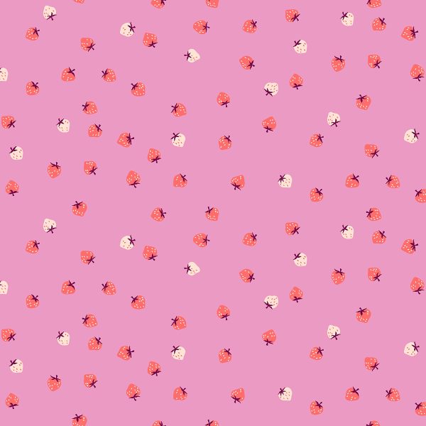 PREORDER - Strawberry - Mini Berry in Daisy - Kimberly Kight - RS3086 19 - Half Yard Online
