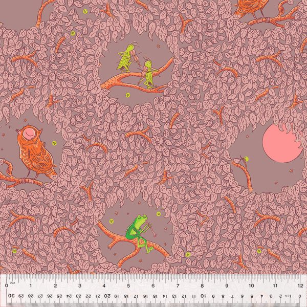 Forestburgh - Night Music in Mauve - 53846-6 - Half Yard Online now