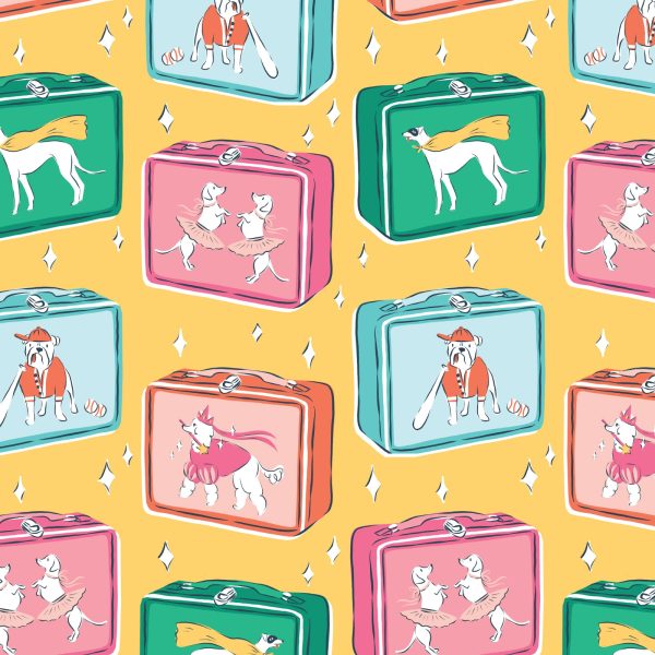 Teacher s Pet - Lunch Buddies - Krissy Mast - 227498 - Half Yard Cheap